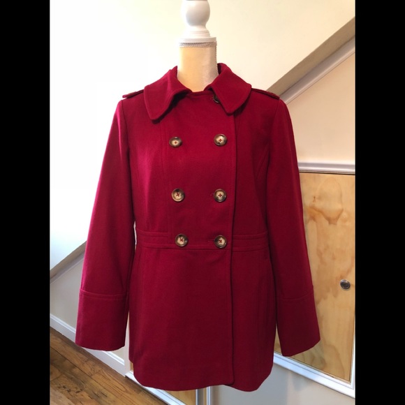 Michael Kors Jackets & Blazers - Michael Kors wool Blend Double Breasted peacoat